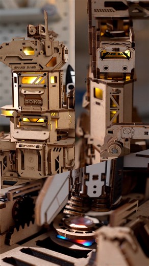 28K views · 138 reactions | Mission: Possible — build your own space shuttle!  #rokr #modelkit #3dpuzzle #woodenpuzzle | ROKR | Facebook