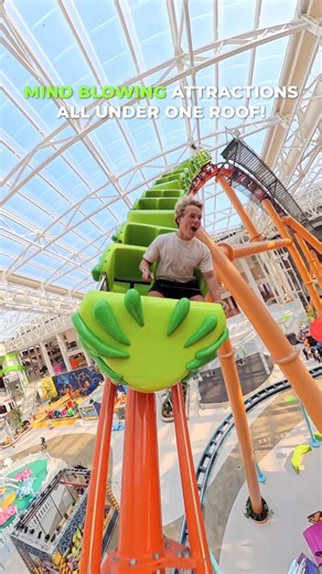 World-class roller coasters water slides all under one roof! 📍American Dream Use code COASTER15 to save $$ when purchasing tickets | The Coaster Scoop