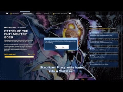 DC Universe Online | White Lantern Ring ! Completed