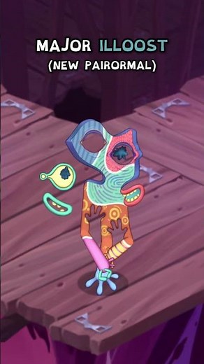 New Paironormal monster 🎨 (ILLOOST) #mysingingmonsters