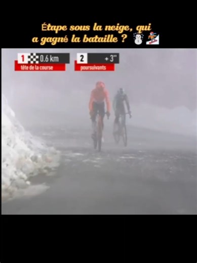 Arrivée sous la neige, qui a gagné la bataille ? Débrief Tour de Provence #TourDeFrance #peloton #cyclisme #chute #sprint