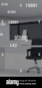 Animation of digital interface with icons and data processing. Global computer network technology concept digitally generated image Stock Video Footage - Alamy