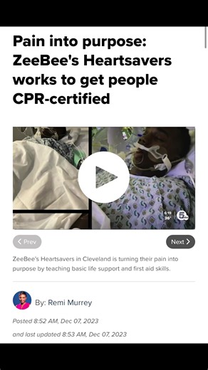 Just here to remind you all: CPR Saves Lives & ZeeBee allows me to tell his story to anyone that’ll listen! 💜🫶🏾 🦸🏽‍♀️ 🤔 Were you able to learn this lifesaving skill in Middle School? High School!? Join me soon?! 🥰 I’d love to teach you 🫀🙏🏾 #cpr #fypシ #CardiacArrest #cprsaveslives #heart