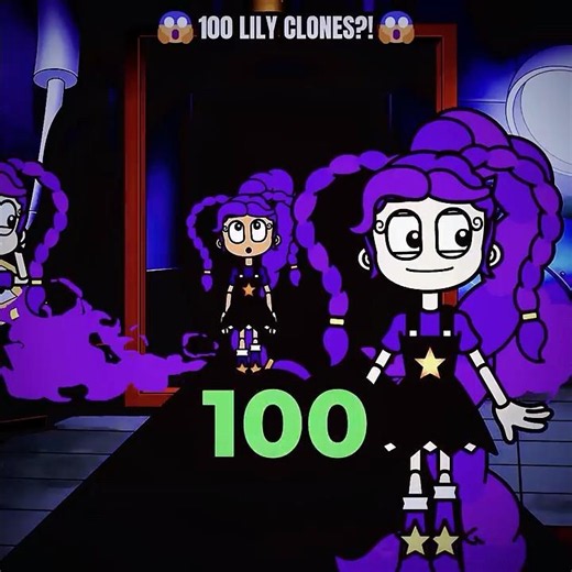 100 LILY CLONES VS PROTOTYPE?!😱 #poppyplaytime #prototype
