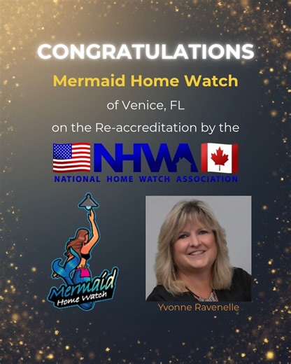 21 reactions | Mermaid Home Watch of Venice, Florida, has earned...
