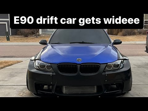 BMW E90 WIDEBODY INSTALL