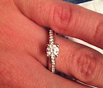 Cheerleading wedding proposal