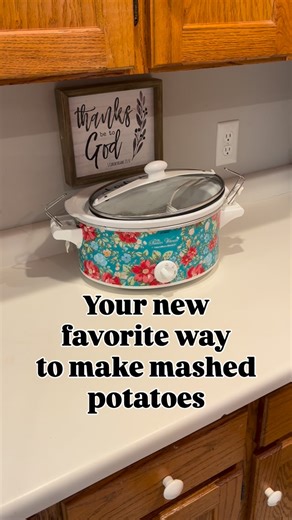 Natalie (Raynes) Blanton on Instagram: "Here’s your next church potluck or family dinner recipe. 😎 Easiest way to do mashed potatoes EVER!"