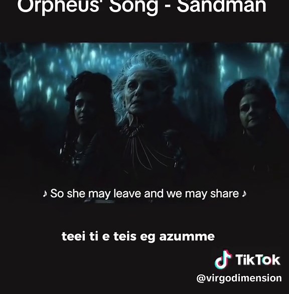 Orpheus' Song: Greek Lyrics from Sandman Series