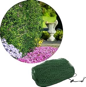 Deer Netting – Heavy Duty Bird Netting, Chicken Coop, Fruit Trees, Plants, Plastic Fence, Bird Screen, Outdoor Cover, Garden Protection, Net Material, 6'x6'
