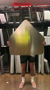 The sound these sheets of metal make.