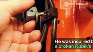 This tiny metal cube is an all-in-one screwdriver base | Insider Design