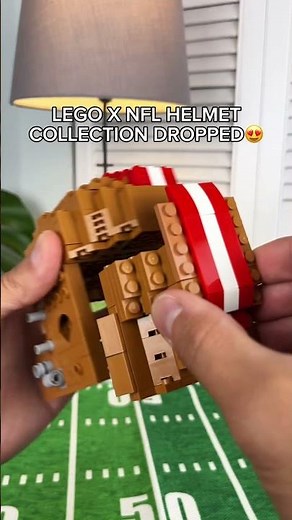 LEGO X NFL COLLECTION JUST RELEASED😍 #lego #football #brickset