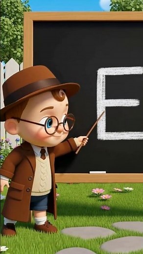 ABC Song for Kids (E-H) | Fun Alphabet Nursery Rhyme | ABCD Learning Song #abcd #kidssongs #shorts