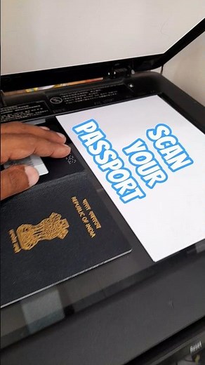 How to scan a passport for visa application? | Apply for Visa | Scan Documents #scanner #visa #pdf