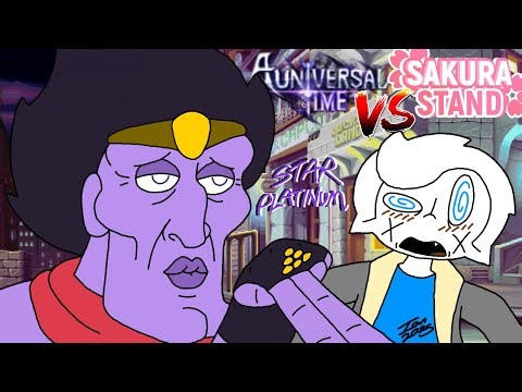 [AUT VS. SAKURA STAND] STAR PLATINUM SHOWCASE + ABILITY COMPARISON