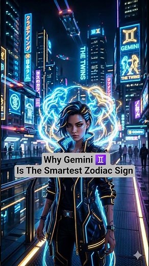 Why Gemini Is the Smartest Zodiac Sign ♊ (Nobody Talks About This) #shorts