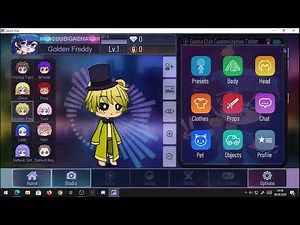 LIVE: Creating FNaF Characters in Gach Club!