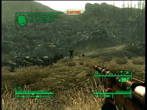 Fallout 3 - Combat Gameplay - Mysterious Stranger