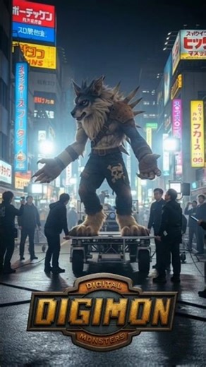 Digimon: Gabumon Evolution If It Existed in the Real World! Behind the Scenes #digimon #gabumon #ai