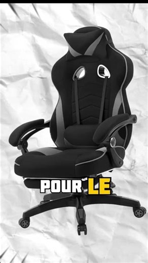 La meilleure CHAISE GAMING confortable et pas cher,devenir plus fort et rapide grâce à une chaise