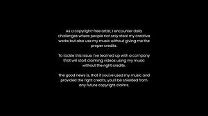 A Guide On How To Use My Music And Properly Give Credits