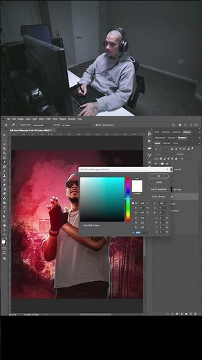 Create a Glow Effect in Photoshop Using My Action