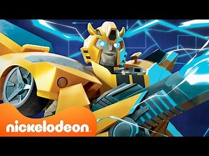 Bumblebee Being Iconic in Transformers: Earthspark for 28 Minutes Straight | Nicktoons