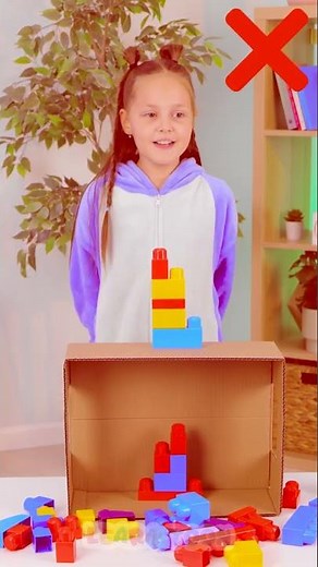 Can You Build 🏡 What’s Inside The BOX 🧩 ? #games #kidsvideo
