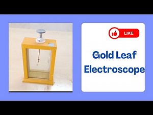 Gold Leaf Electroscope @Soni science world