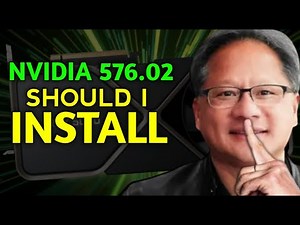NVIDIA Driver 576.02: RTX 50 Series Gets Massive Performance Boost | Nvidia Latest Driver | RTX