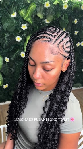 Lemonade Fulani Boho Twist Tutorial