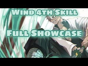 Wind Breathing 4th Skill Showcase - Demon Slayer RPG 2 [Roblox]