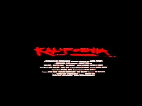 Kalifornia: VHS UK Trailer (1993) (High Tone)