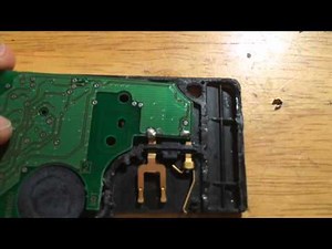 renault scenic, laguna, megane electronic key card repair