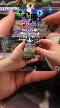 Opened a Nuestra Magia Secret Lair Pt.4 Full vid on our channel #tcg #cards #ccg #mtgfam #mtg #fyp