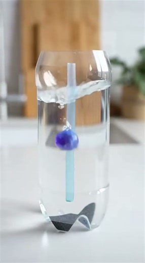Water Elevator IRL: The Minecraft Bubble Column Hack in a Bottle