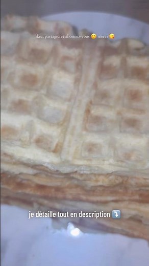 ma recette parfaite de pâte à gaufres 👀