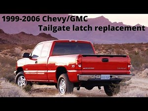 Chevy Silverado tailgate latch handle replacement - Super easy fix! DIY and SAVE MONEY!!