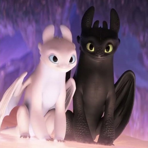 Toothless x luna/lightfury kissing test and interactive test🖤🤍