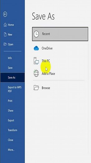 How to convert Word to PDF #shorts #tips #viral