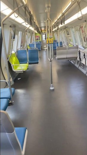 Inside BART heading to San Francisco #train #sanfransico #travel