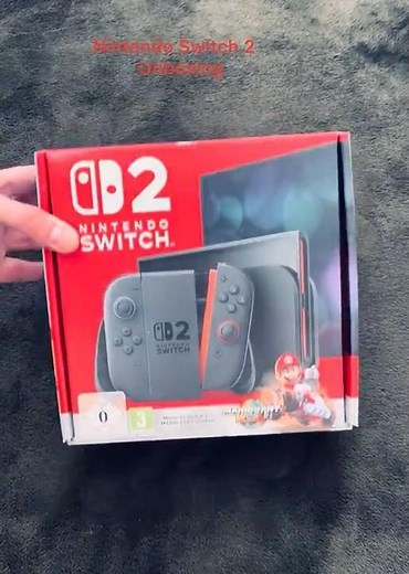 Nintendo Switch 2 Unboxing! What's inside the box? A quick look at the new console.