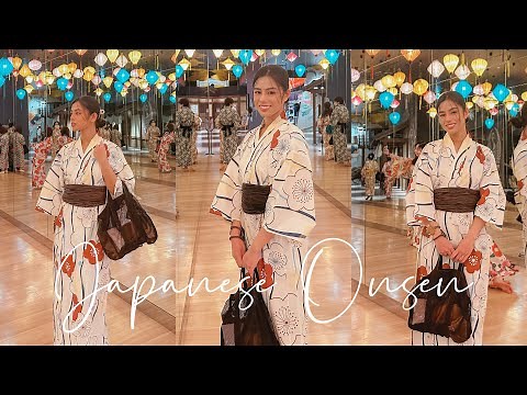 I tried the Japanese Onsen (Hot spring) in Osaka!