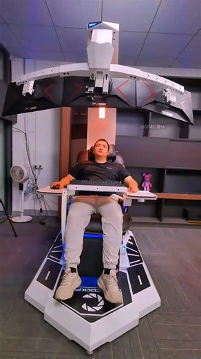 I bet your office is missing a zero-gravity computer pod where you can work while lying down!