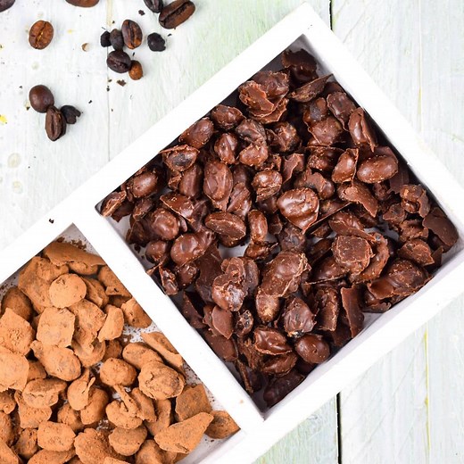 How to Make Chocolate Covered Coffee Beans - In the Kitch
