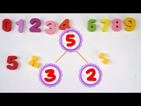 Learning Video for Kids! Number Fun for Preschoolers! Math for Kids! Fun Learning Number Bonds!