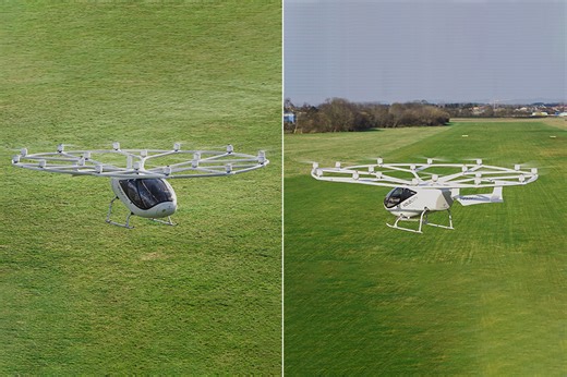 Volocopter VoloCity Full-Sized Electric Flying Taxi Prototype Completes Maiden Flight