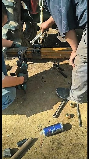 Truck Leaf Spring Hanger Repair | Heavy Duty Suspension Fix 🔧 #Shorts