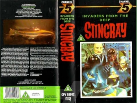 Original VHS Opening and Closing to Stingray Invaders of the Deep UK VHS Tape